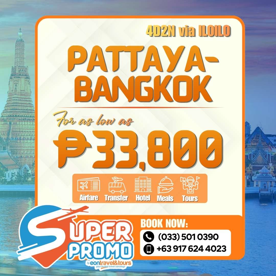PATTAYA-BANGKOK via ILOILO